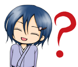 Hakama boy sticker #8337751