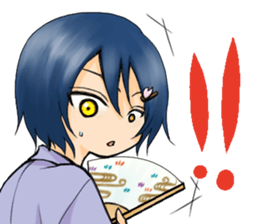 Hakama boy sticker #8337752