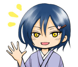 Hakama boy sticker #8337753