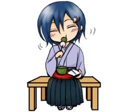 Hakama boy sticker #8337754