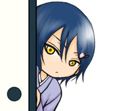 Hakama boy sticker #8337758