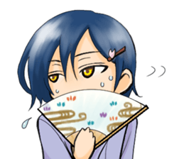 Hakama boy sticker #8337760