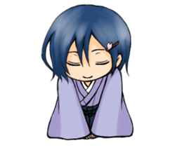 Hakama boy sticker #8337763
