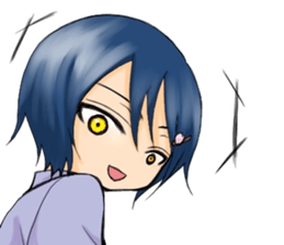 Hakama boy sticker #8337765