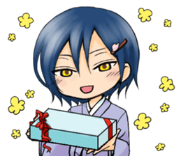 Hakama boy sticker #8337766