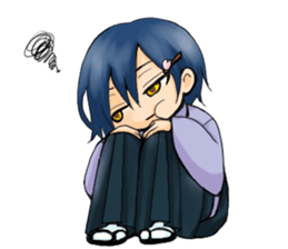 Hakama boy sticker #8337770