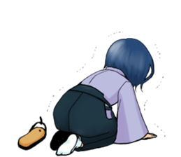 Hakama boy sticker #8337771