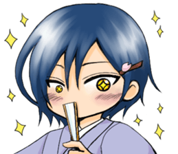 Hakama boy sticker #8337773