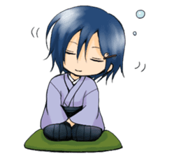 Hakama boy sticker #8337774