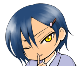 Hakama boy sticker #8337775