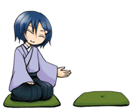 Hakama boy sticker #8337776