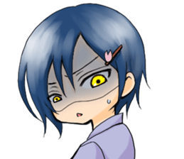 Hakama boy sticker #8337778