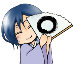 Hakama boy sticker #8337780