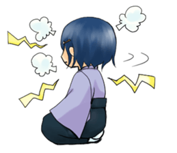 Hakama boy sticker #8337782