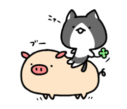 hacchan the kitten sticker #8337789