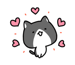 hacchan the kitten sticker #8337792