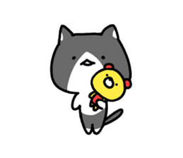 hacchan the kitten sticker #8337807