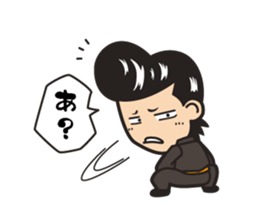 The common conversation of bad boys. sticker #8337871