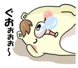 The bear which has high tension sticker #8338221