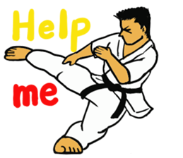Karate-Man sticker #8338748