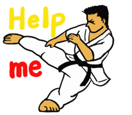 Karate-Man sticker #8338748