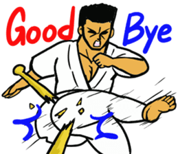 Karate-Man sticker #8338753