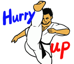 Karate-Man sticker #8338756