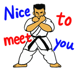 Karate-Man sticker #8338757