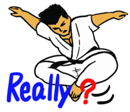 Karate-Man sticker #8338761