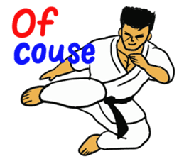 Karate-Man sticker #8338764