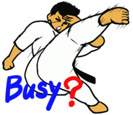 Karate-Man sticker #8338768