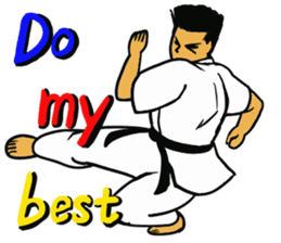 Karate-Man sticker #8338773
