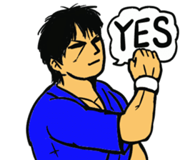 Karate-Man sticker #8338774