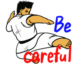 Karate-Man sticker #8338780