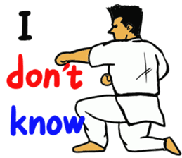 Karate-Man sticker #8338784