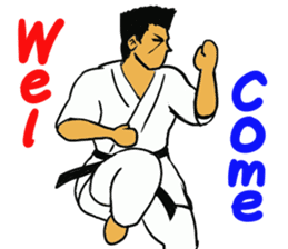 Karate-Man sticker #8338785