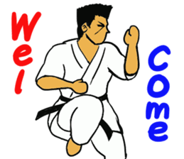 Karate-Man sticker #8338785