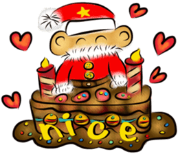 Rossy Xmas & NY bears sticker #8339148