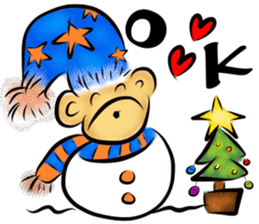 Rossy Xmas & NY bears sticker #8339153
