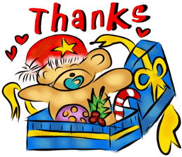 Rossy Xmas & NY bears sticker #8339155