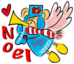 Rossy Xmas & NY bears sticker #8339162