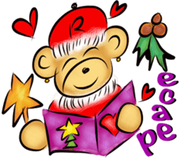 Rossy Xmas & NY bears sticker #8339164
