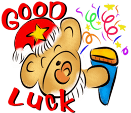 Rossy Xmas & NY bears sticker #8339168