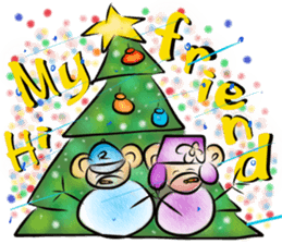 Rossy Xmas & NY bears sticker #8339171