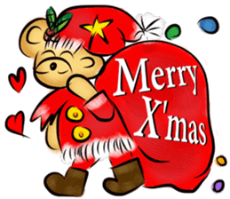 Rossy Xmas & NY bears sticker #8339172