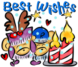 Rossy Xmas & NY bears sticker #8339182