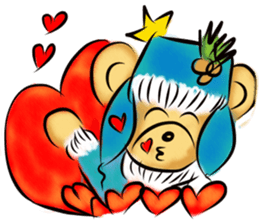 Rossy Xmas & NY bears sticker #8339185