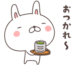 cute rabbit -Nagoya- sticker #8339235