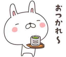 cute rabbit -Nagoya- sticker #8339235