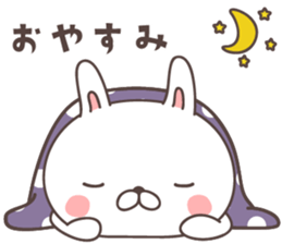 cute rabbit -Nagoya- sticker #8339267